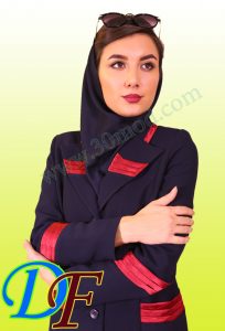 مانتو اداری - روپوش پزشکی - سی مد لباس فرم کد1