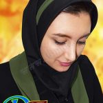 مقنعه اداری کد01 سبز