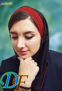 مقنعه اداری قرمز