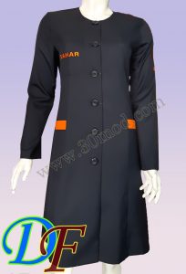 مانتو اداری - روپوش پزشکی - سی مد روپوش بیمارستانی کد4