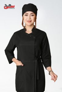 روپوش پزشکی شیک کد 501 مشکی